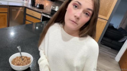 Juniper Ren - Little Step Daughter Gives Her Pussy To Old Man