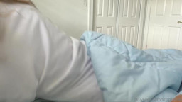 Monica Minx - Latina StepSister Shares Bed On Vacation